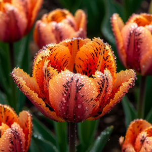 Тюльпан Литл Джем купить по цене от 199р. в интернет-магазине «Посадика» с доставкой почтой в в Белеве и по всей России – [изображение №1].